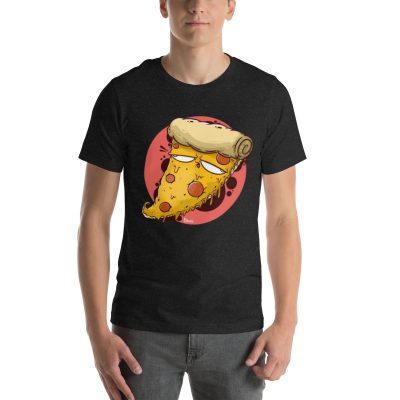 Artist Bird Milk, Design: Stoney Pizza Unisex t-shirt